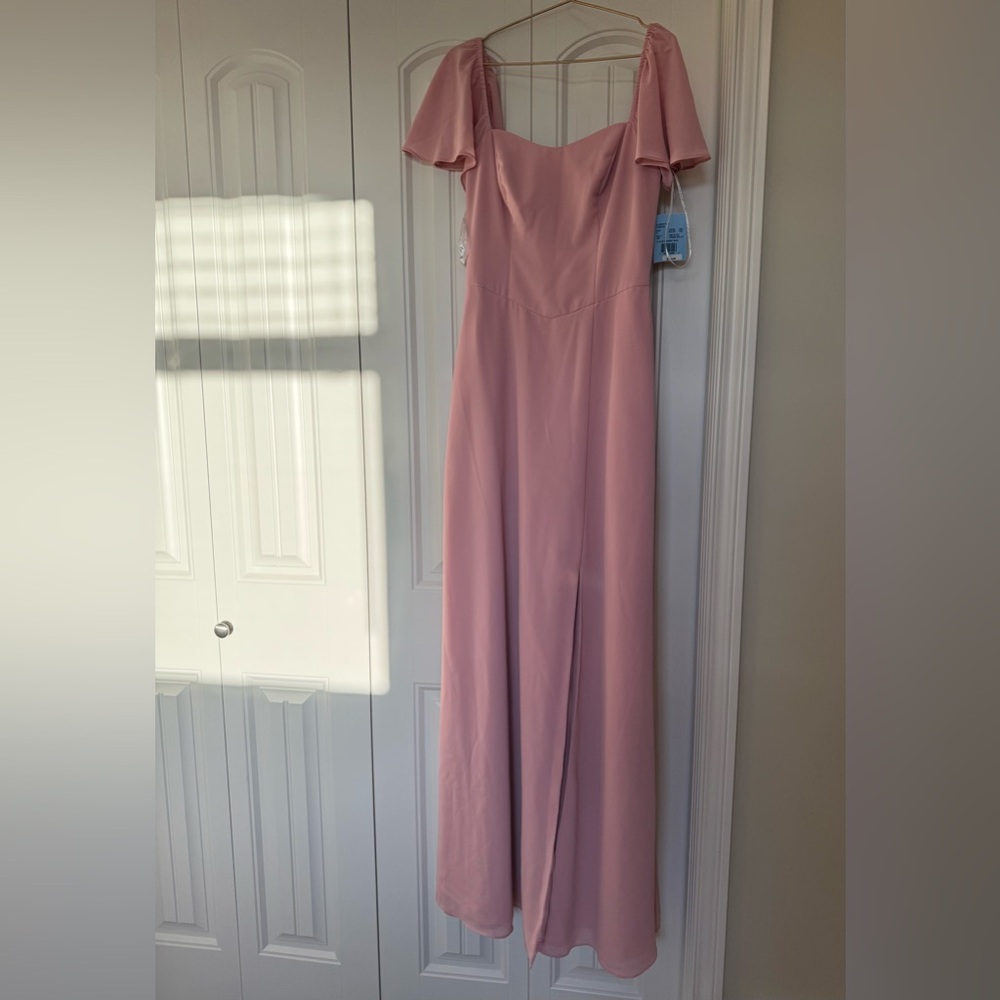 David’s Bridal Ballet Bridesmaid Dress